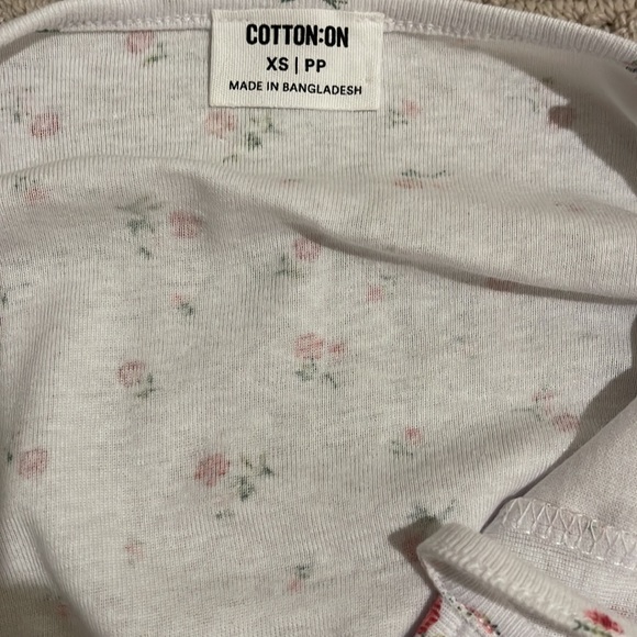 Cotton On Floral White Dress - Picture 3 of 3